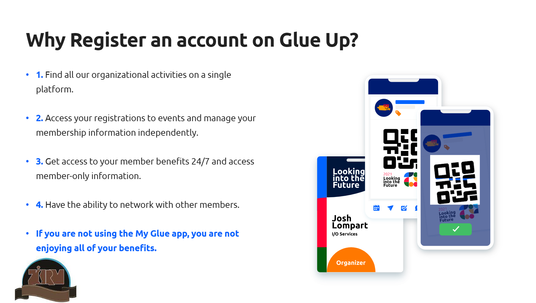 Why Register an Account on Glue-up