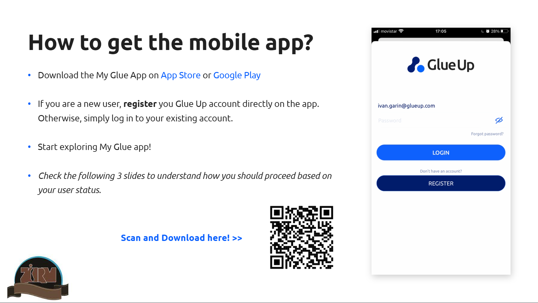 How to get the mobile App